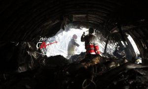 Фото, видео: в результате падения Boeing в Иране погибли двое членов экипажа