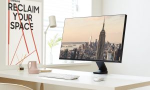 Видео: Samsung показал новый складной монитор