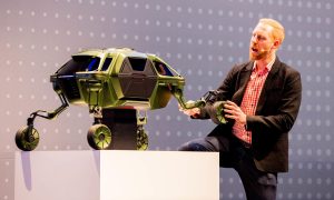 Видео: в США показали шагающий внедорожник будущего