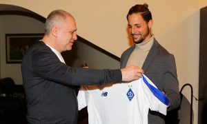 Видео, фото: киевское «Динамо» представило долгожданного испанского форварда