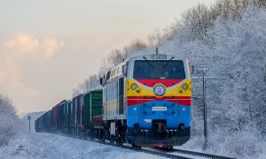 Фото: в Украину прибыла новая партия локомотивов General Electric