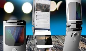 Фото: легендарная «раскладушка» Motorola RAZR может вернуться в виде смартфона