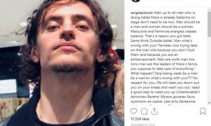 Сергея Полунина уволили из-за гомофобных высказываний