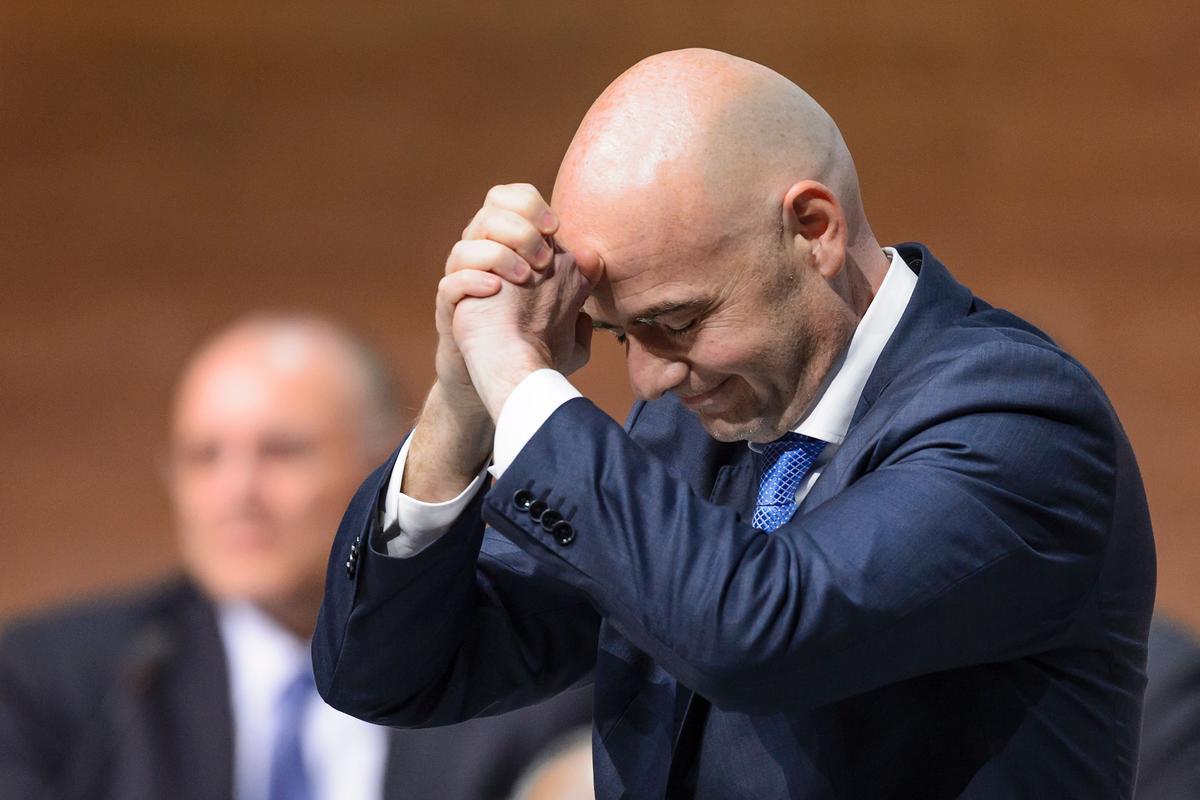 На выборах президента ФИФА остался единственный кандидат