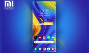 Фото: Xiaomi запатентовала дизайн смартфона с экраном на всю переднюю панель