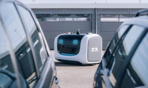 В Лионе открылась робопарковка