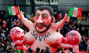 Фото: на европейских карнавалах открыто насмехаются над мировыми политиками