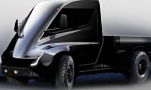 Фото: Tesla презентовала новый тизер пикапа в стиле «киберпанк»