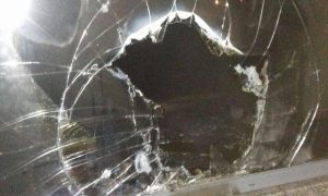 Фото: во Львове сожгли отделение российского банка