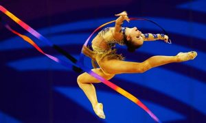 На этапе Кубка мира по гимнастике украинские грации завоевали пять наград