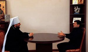 Фото: в Михайловском соборе стартовала встреча Зеленского и Митрополита Епифания