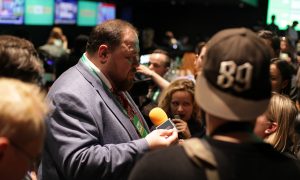 Выборы-2019: штаб кандидата Зеленского перед оглашением результатов второго тура (фото)