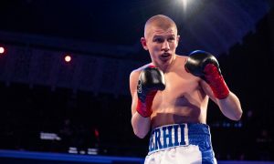 Видео: украинский боксер США одержал яркую победу нокаутом