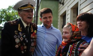 Фото: Зеленский встретился с ветеранами СССР и УПА