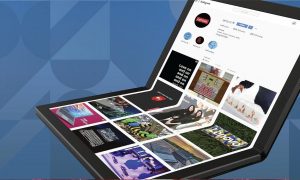 Lenovo представила первый компьютер с гибким экраном