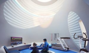 В Нью-Йорке напечатали жилье для космических колоний