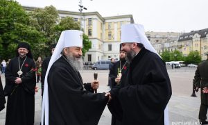 Фото: глава ПЦУ Епифаний провел встречу с предстоятелем РПЦ в Украине Онуфрием