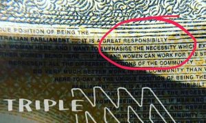 Фото: Австралия напечатала десятки миллионов банкнот с ошибкой