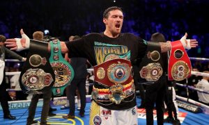 Видео: Усик объяснил, почему раздает свои чемпионские пояса