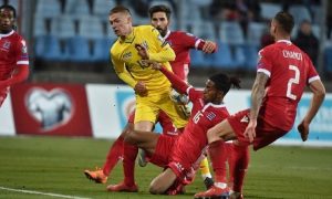 Видео: сборная Украины с минимальным счетом обыграла Люксембург