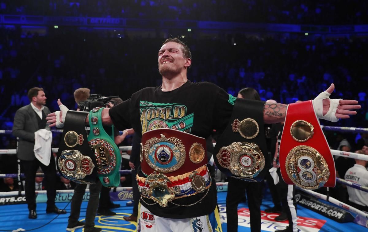 Усик объявлен чемпионом в отпуске