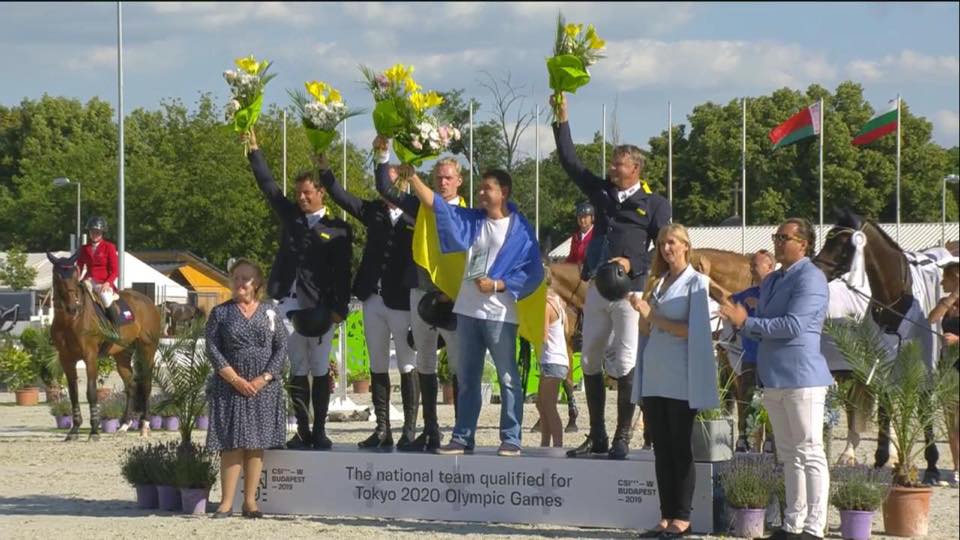 Сборная Украины по конкуру получила путевку на Олимпийские игры