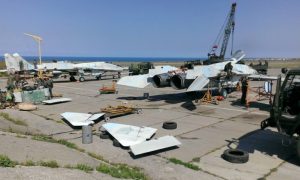 Фото: возвращенный из аннексированного Крыма самолет, принят на вооружение ВСУ