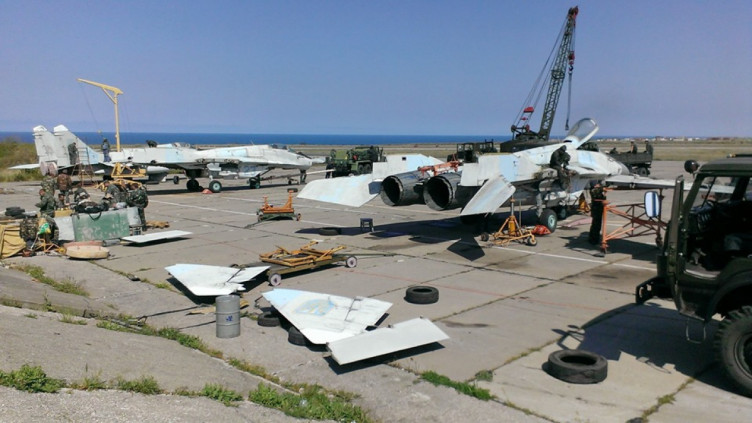 Фото: возвращенный из аннексированного Крыма самолет, принят на вооружение ВСУ