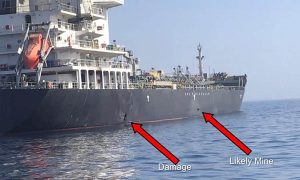 Фото: опубликованы доказательства причастности Ирана к атаке на японский танкер