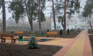 На улице Малышко отремонтируют сквер