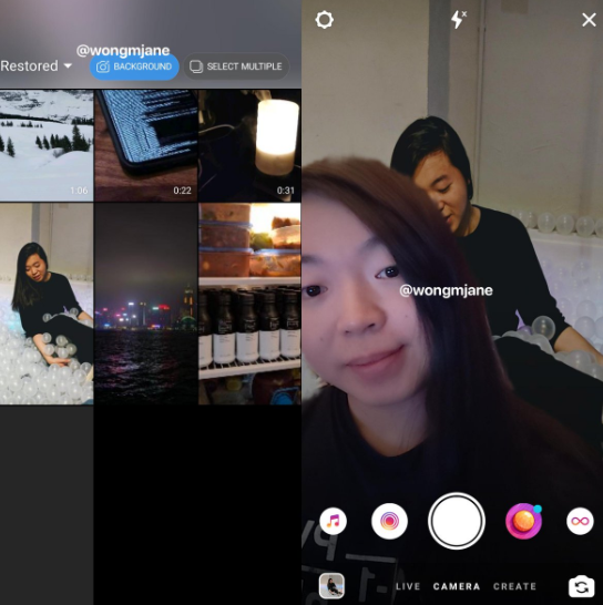 Instagram начал тестировать фильтр с дополненной реальностью