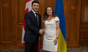 Зеленский и глава МИД Канады Фриланд встретились в Торонто