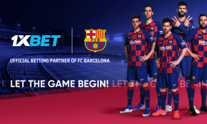 Букмекерская компания 1xBet стала глобальным партнером «Барселоны»