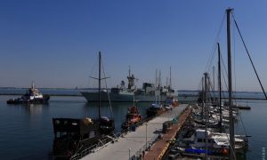 Фото: в Одесский порт зашли корабли НАТО