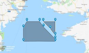 Мапа: Росія влаштувала провокацію проти навчань Sea Breeze 2019