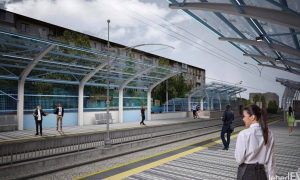 Осенью в Киеве откроют отремонтированные станции скоростного трамвая