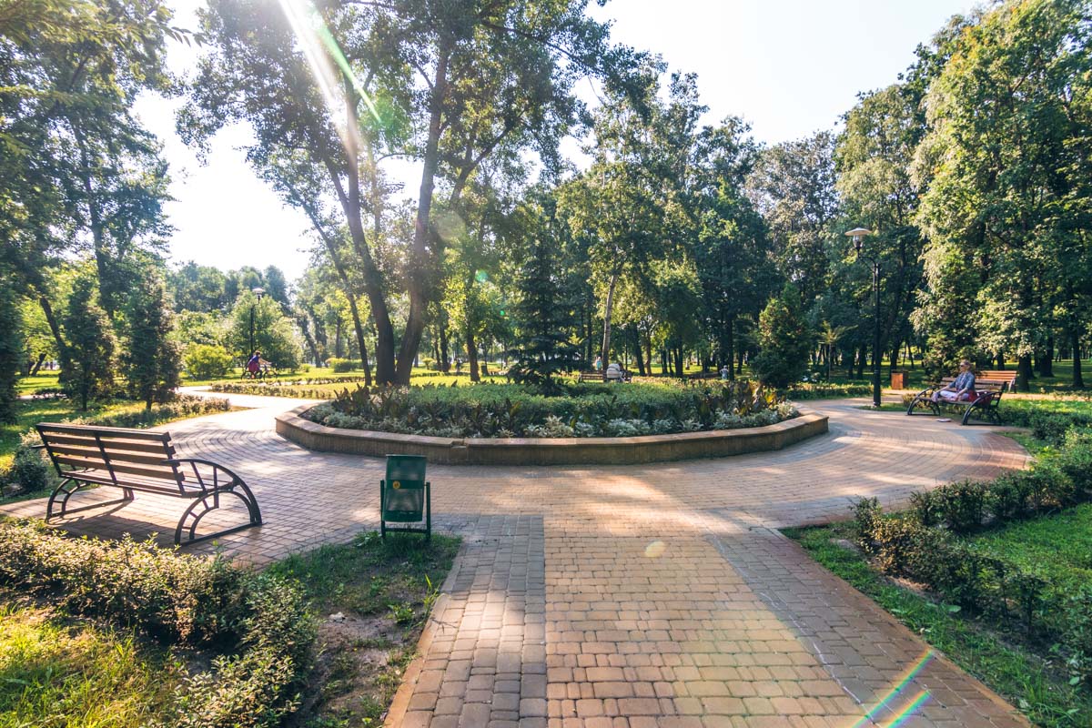 В парке «Наталка» установили кнопку экстренного вызова полиции