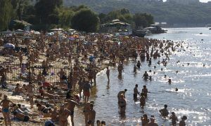 В Киеве зафиксировали самый жаркий день года