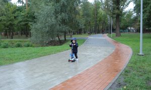 В Киеве открыли обновленный парк «Победа»