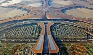 Видео: в Китае открыли крупнейший в мире аэропорт