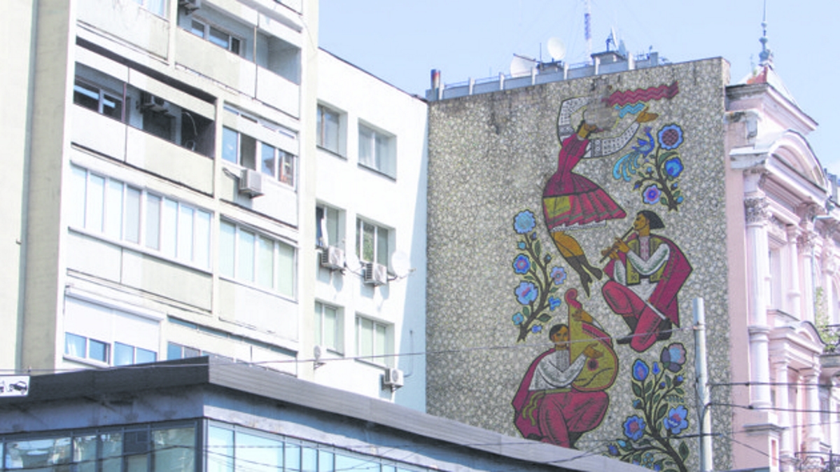 В Киеве отреставрируют мозаику на Богдана Хмельницкого