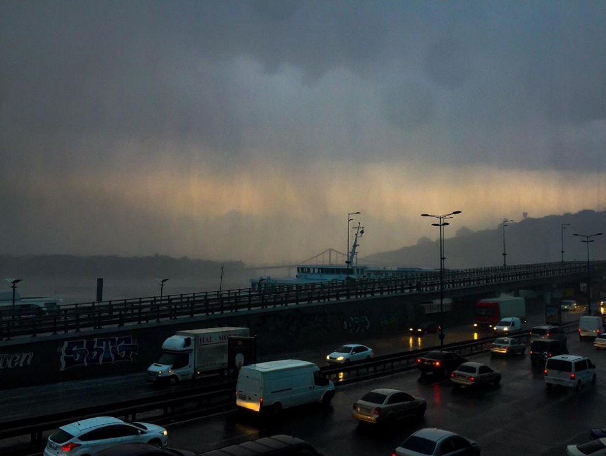 Киевлян предупредили о сильных порывах ветра