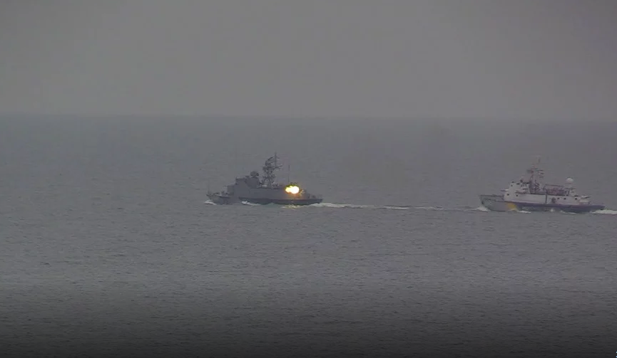 Учения «Казацкая воля 2019»: опубликованы кадры боевого взаимодействия кораблей ВМС