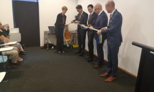 Фото, видео: в Нидерландах открылось Почётное консульство Украины