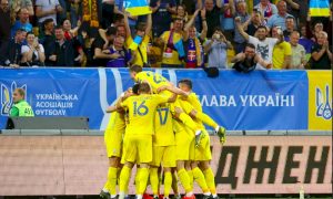Украина разгромом Литвы упрочнила лидерство в своей группе на Евро-2020