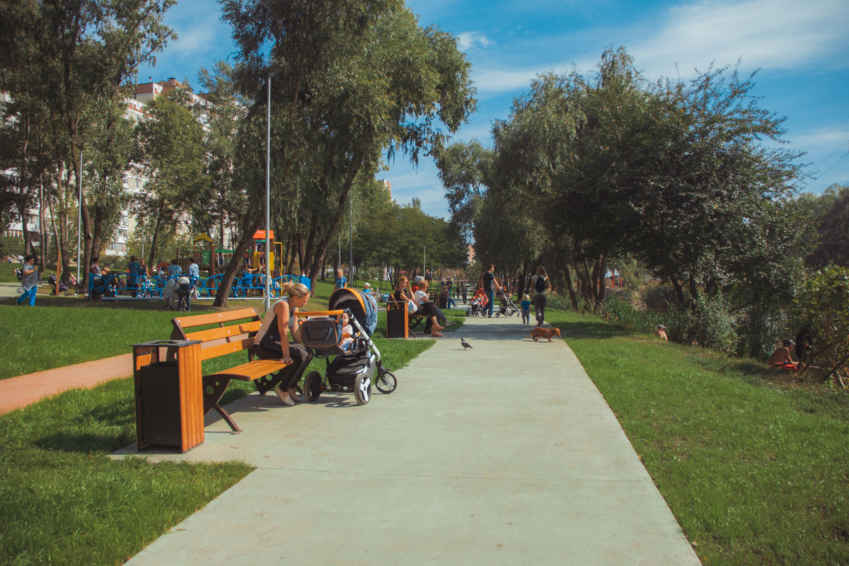 На Троещине началась реконструкция второй очереди парка на Ватутина