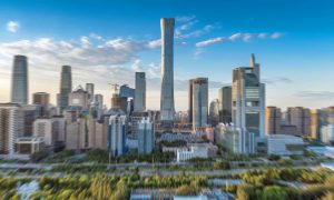 В Пекине открыли небоскреб высотой в полкилометра