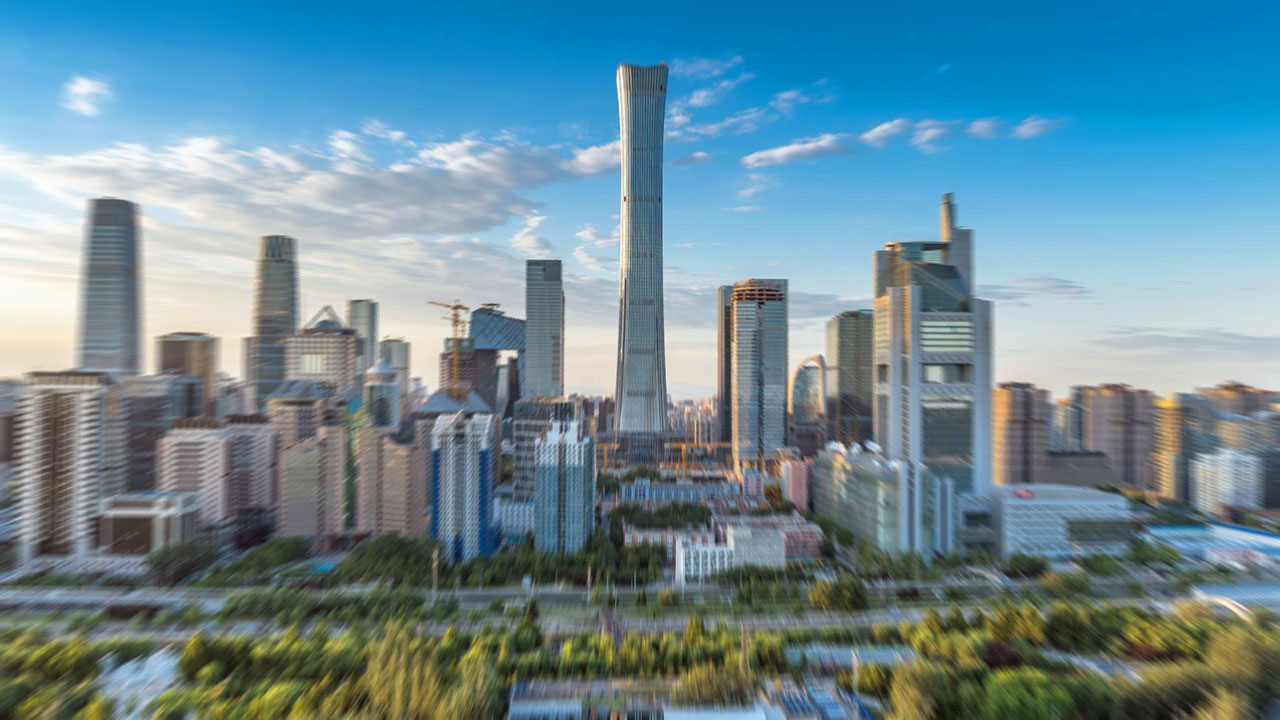 В Пекине открыли небоскреб высотой в полкилометра