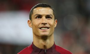 Видео: Роналду на Хэллоуин переоделся в персонажа романа Стивена Кинга