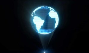 Видео: голограмма, к которой можно прикоснуться